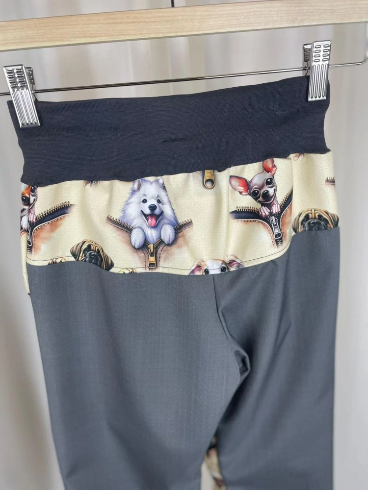 Softshellové kalhoty jaro/pozdim- Pejsci